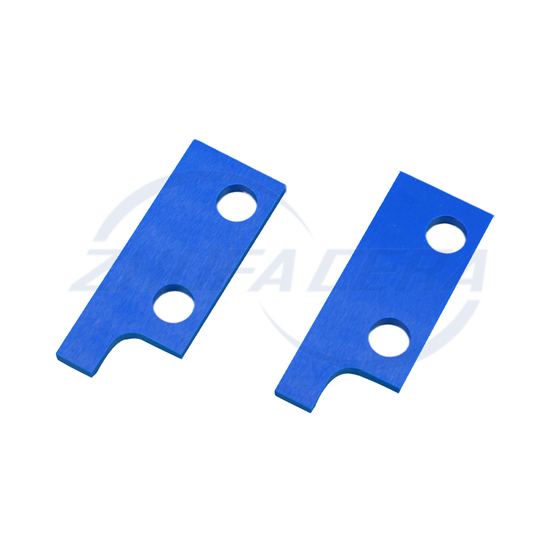 Sininen zirkonia keraaminen levy