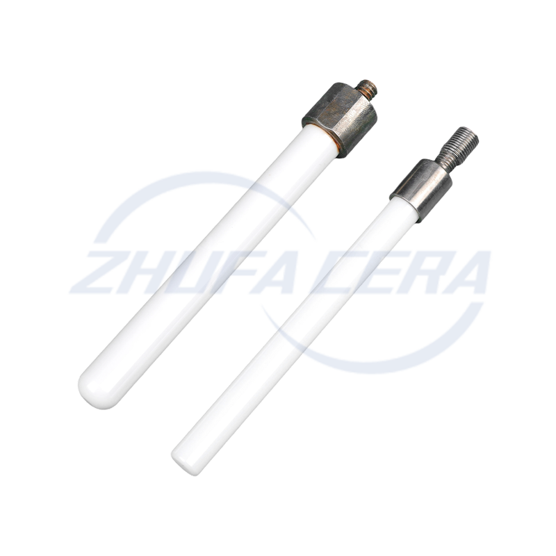 Zirkonia keraaminen sauva metallipäällä