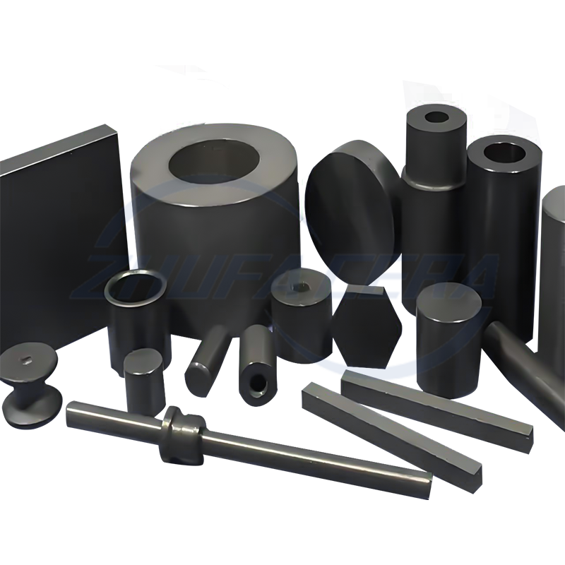 Erikoismuotoiset piinitridi keraamiset osat